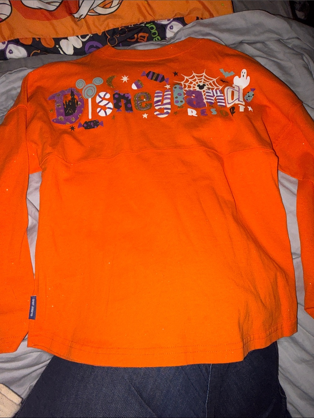 Disney Disneyland Halloween kids spirit jersey M